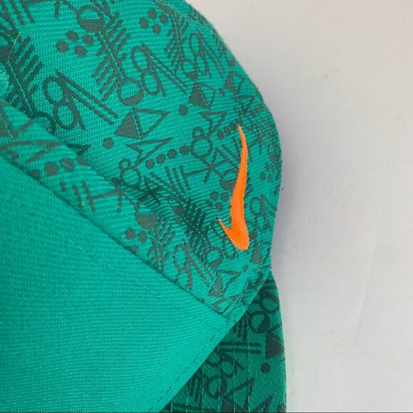Nike True Kevin Durant KD Snapback Flat bill Hat Cap Green Orange OSFM - Picture 7 of 11